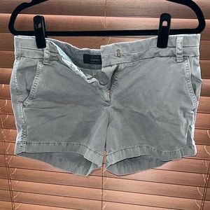 JCrew Grey Chino Shorts